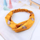 New Women Spring Suede Soft Solid Headbands Vintage Cross Knot Elastic Hairbands Bandanas Girls Hair Bands Hair Accessories W068