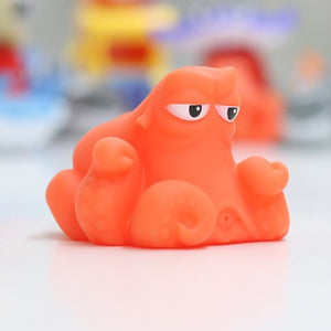 Baby Bath Toys for Kids - Funny Animals with Soft Rubber Water Squeeze Toys