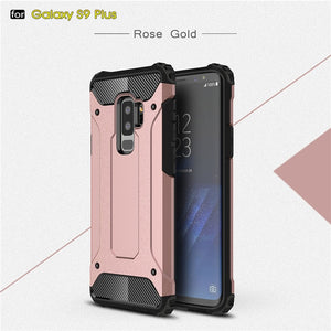 Rugged Armor Case For Samsung Galaxy S8 S9 Plus S5 S6 S7 Edge S10E S10 5G Note 10 4 5 8 9 A6 A7 A8 2018 Hard PC Shockproof Case