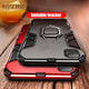 KISSCASE Shockproof Case For iPhone 6 6S 7 8 Plus XS Case For iPhone X 5 5S Se XS Xs Max XR Finger Ring Holder Phone Cover Coque
