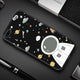 Silicone Phone Case For iPhone XR XS Max 7 8 6 6S Plus 5 5S Pattern Cartoon Planet Space Star Back Cover For iPhone 11 Pro Shell