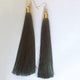 Vintage Simple Dangle Drop Ethnic Long Tassel Women Earrings
