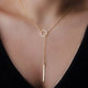 New Women's Fashion Heart Crystal Necklace