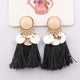 Bohemian Sequins Tassel Earrings for Women Wedding Party