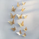 Hollow Butterfly Wall Sticker for Home Decor 3D