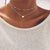 Stella Double Horn Pendant Heart Necklace For Womens