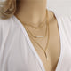 Hot Fashionable Gold Color Multilayer Necklaces For Women