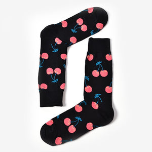 Casual Harajuku Designer Funny Colour Cotton Socks