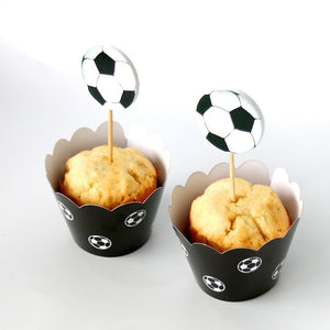 White black football Soccer Theme Cup Plate Tableware Set kids girl boy Favor Happy Birthday Party Supplies Decoration